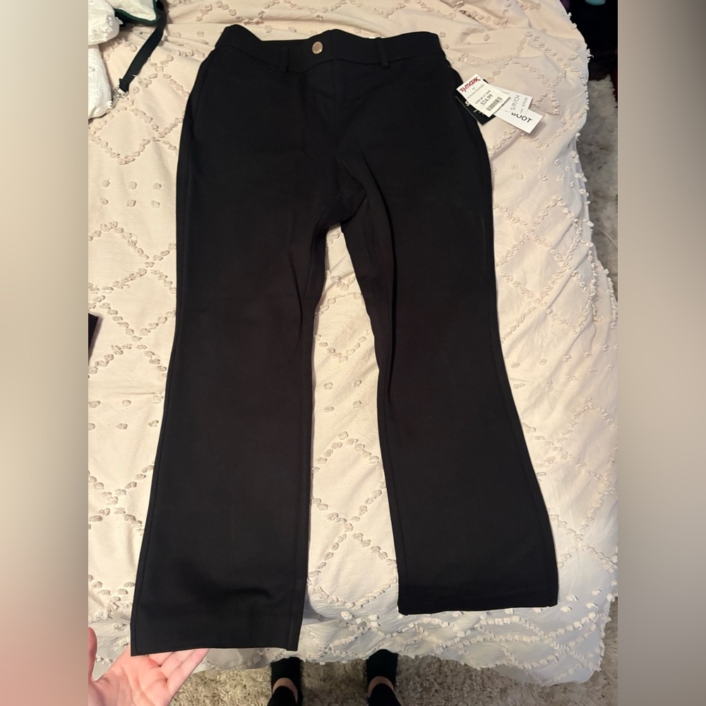 Rafaella Black Ankle Pants